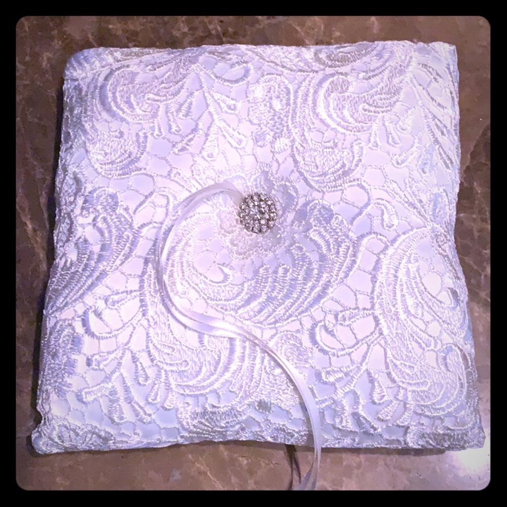 Ring Bearer pillow or accent pillow